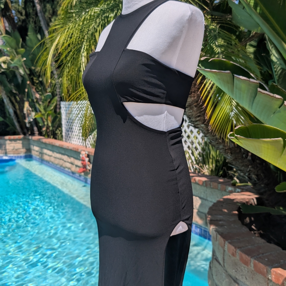 Fashion Nova Black Backless Dress - Picture 3 of 6